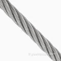 316 ROPE DE VIEUX en acier inoxydable 1x7 3,0 mm